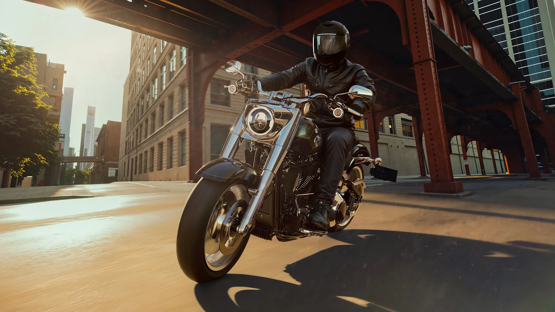 fat boy motorcycle